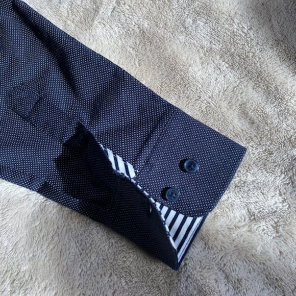 Denim & Flower Ricky Singh polka dot long sleeve button-up shirt - Picture 4 of 8